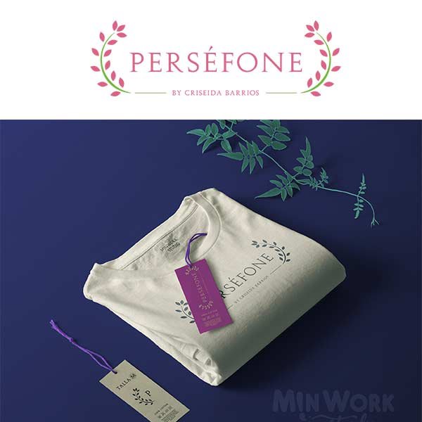 Diseño de Logo para Perséfone - MinWork Studio